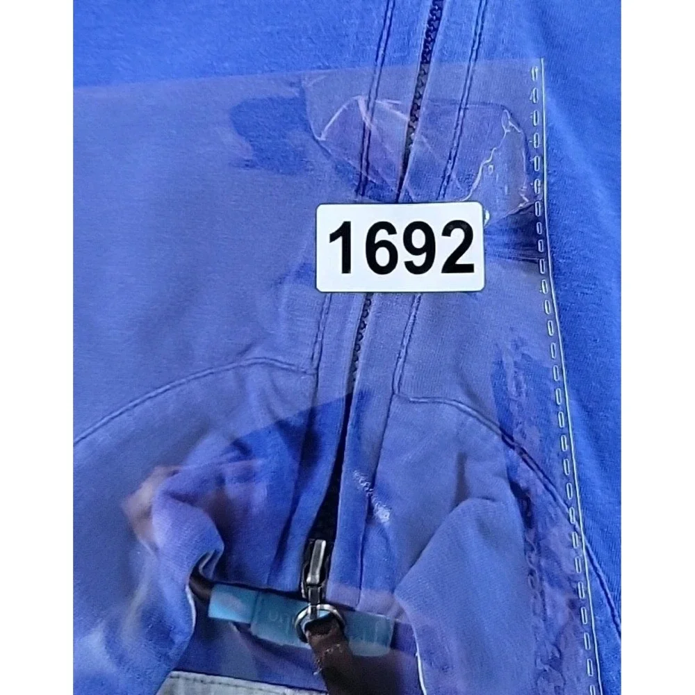 J McLaughlin 1/4 Zip Pullover Mens‎ MEDIUM Blue Cotton Stretch Golf Preppy